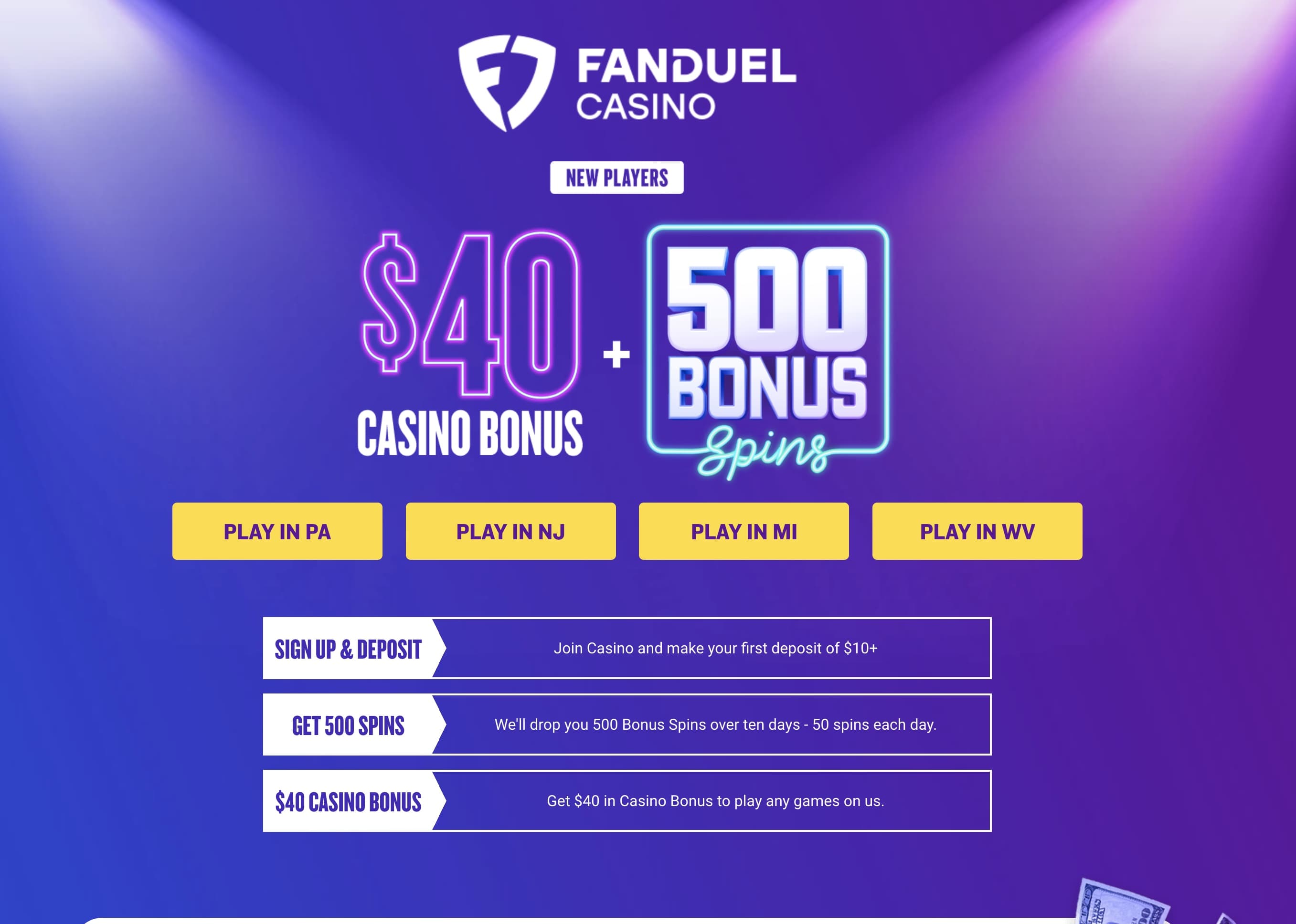 Fanduel bonus